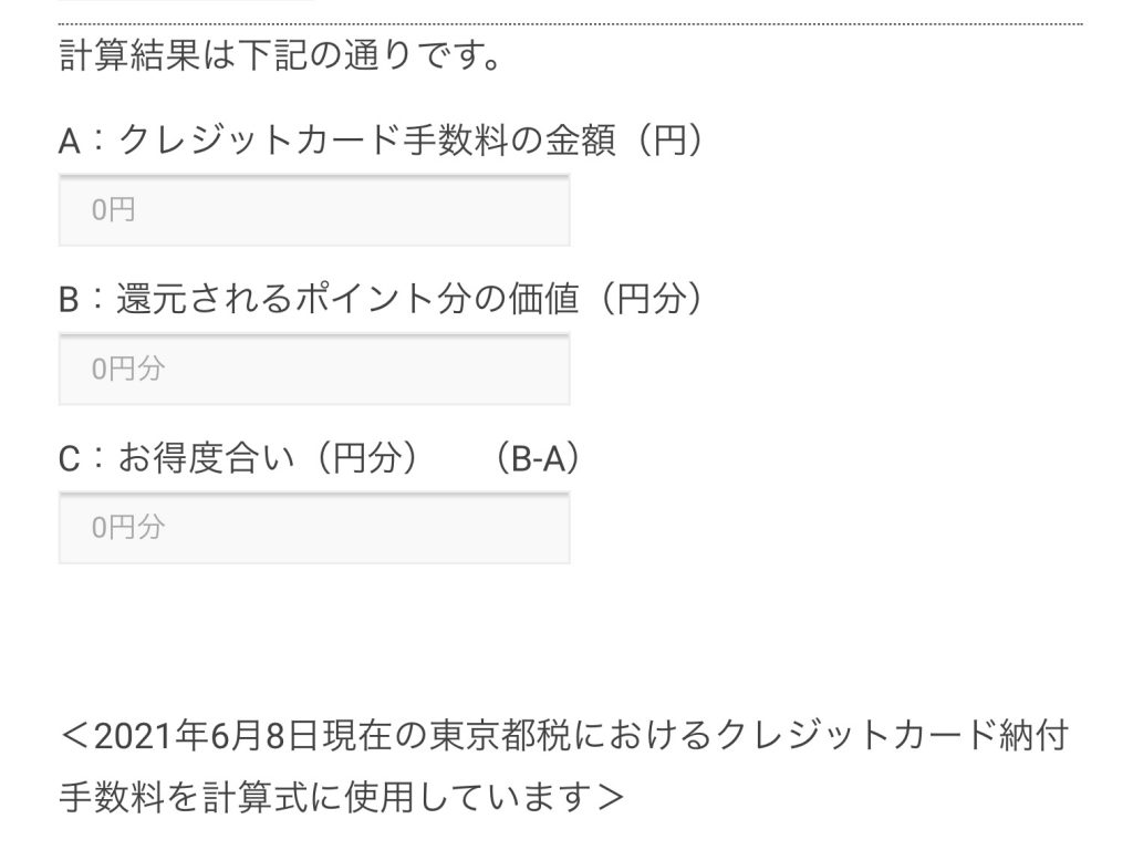 都税クレカ払いのお得度チェッカー】税金をわたしのクレカで支払うといくら得をする（あるいは損をする）のか？ | 電子決済マガジン