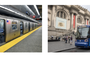 NY MTAが運営する地下鉄とバス（出典：ジェーシービー、ジェーシービー・インターナショナル、International Credit Card Co., Ltd.の報道発表資料より）