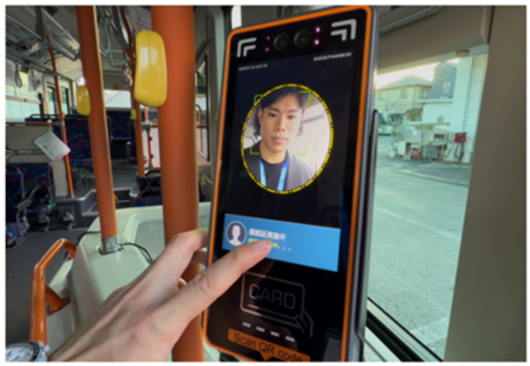 顔認証のイメージ（出典：東京都の報道発表資料より）