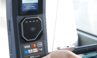 SRT車載器（QRコードリーダー）（出典：名古屋鉄道の報道発表資料より）