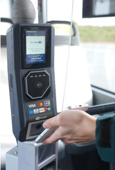 SRT車載器（QRコードリーダー）（出典：名古屋鉄道の報道発表資料より）