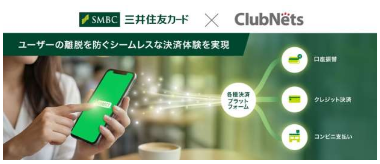 （出典：三井住友カードおよびクラブネッツの報道発表資料より）